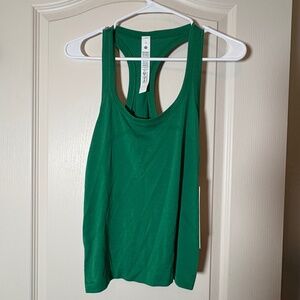 Lululemon Swiftly Tech Racerback Tank Top 2.0 *Waist Length. Sz 10 Raceway Green